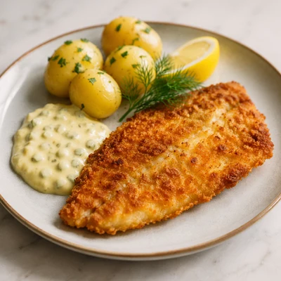 Wein zu Panerad Rödspätta mit Remouladsås: Die besten Pairings