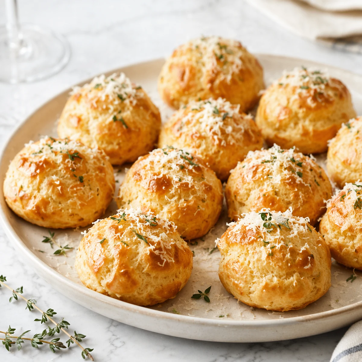Vinho para Gougères au Comté et Thym: a melhor harmonização