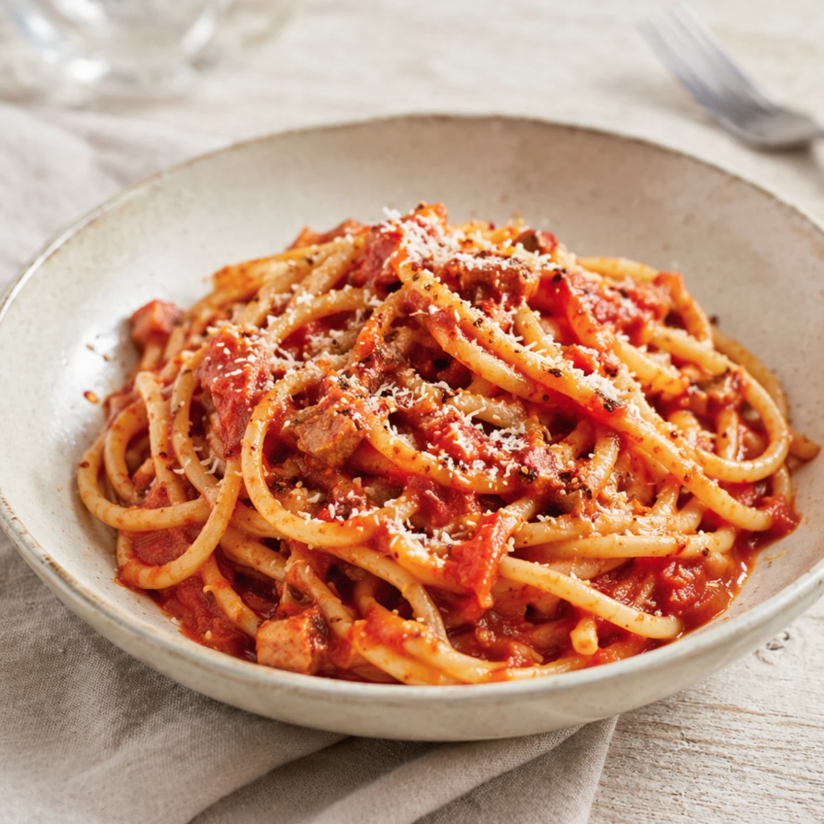 Bucatini All Amatriciana Recipe: A Classic Pasta Wine Pairing Guide