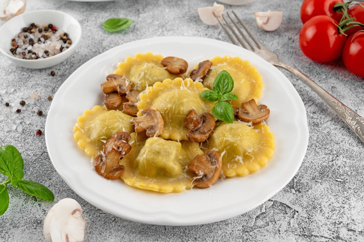 Wijn bij Ravioli Med Ricotta Och Svamp: de beste wijnsuggestie