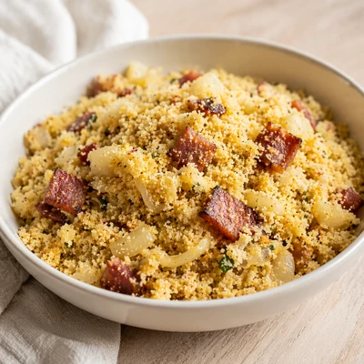 Quel vin avec Farofa de Mandioca com Bacon e Cebola ?