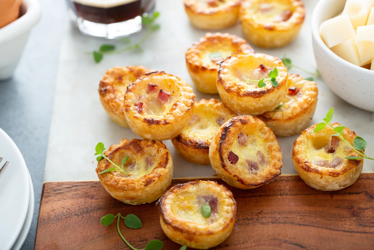 Best Wine with Mini Quiche Lorraine | Crustless Mini Quiche Recipe Pairing