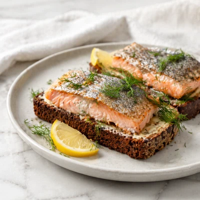 Abbinamento vino e cibo per Bleikja með rúgbrauði og dill