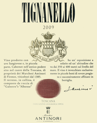 Antinori Tignanello