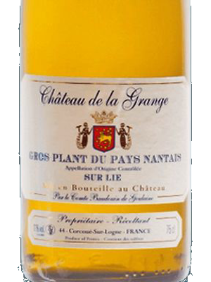Gros Plant du Pays Nantais Sur Lie