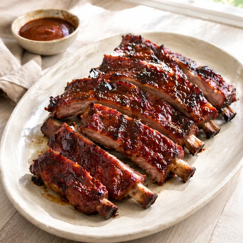 Wijn bij Pork Back Ribs with Maple BBQ Sauce: de beste match