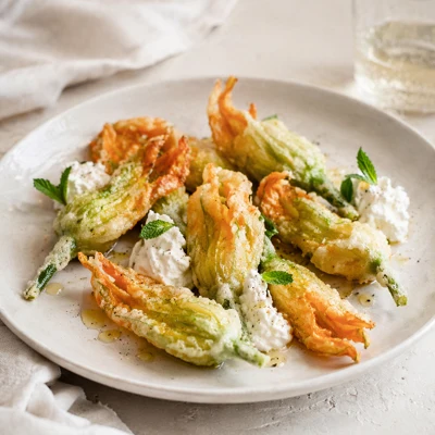 Wein zu Fiori di zucca fritti con ricotta e menta: Die beste Wahl