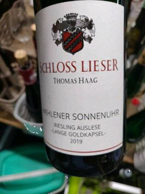 Wehlener Sonnenuhr Riesling Auslese 'Goldkapsel'