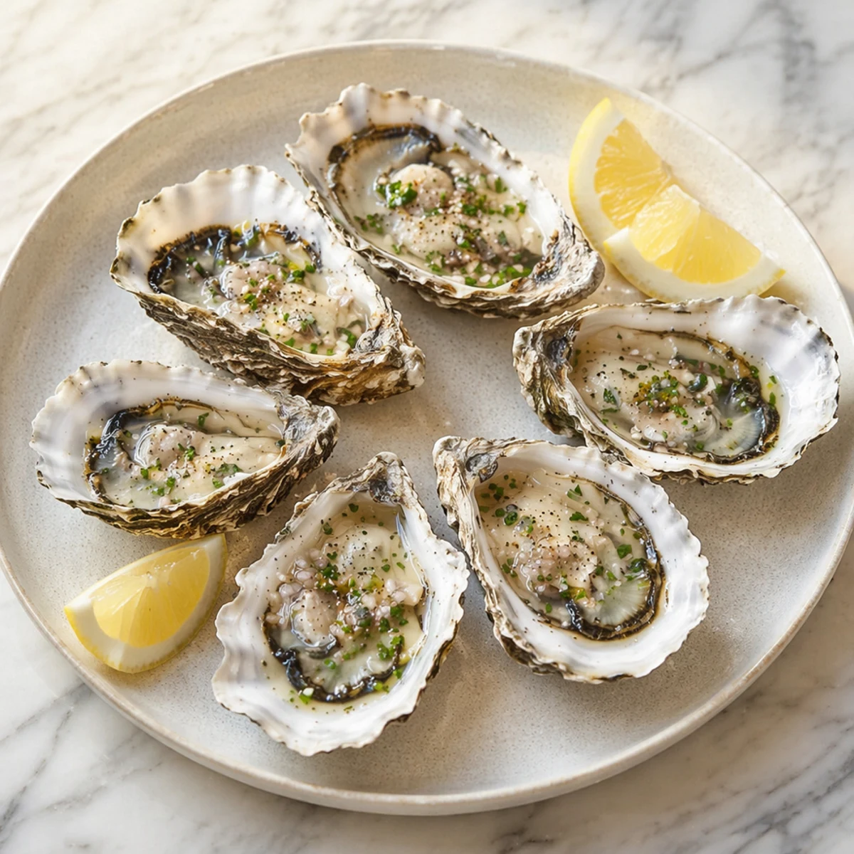 Maridaje vino para Oostendse Oesters met Witte Wijnvinaigrette
