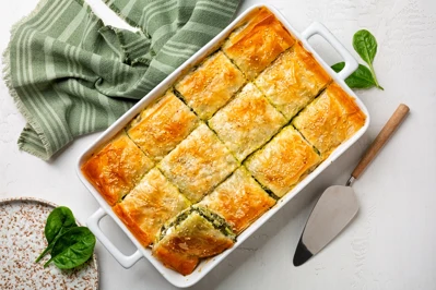 Abbinamento vino e cibo: il miglior vino per Spanakopita