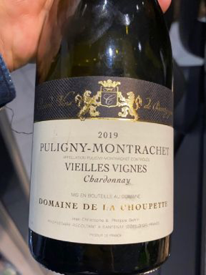 Vieilles Vignes Puligny-Montrachet Chardonnay