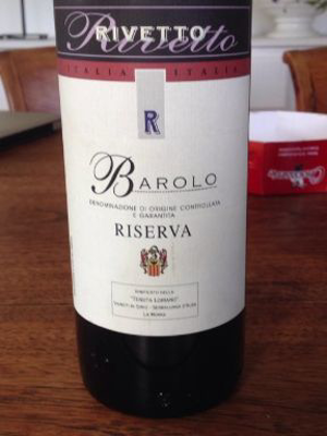 Barolo Riserva
