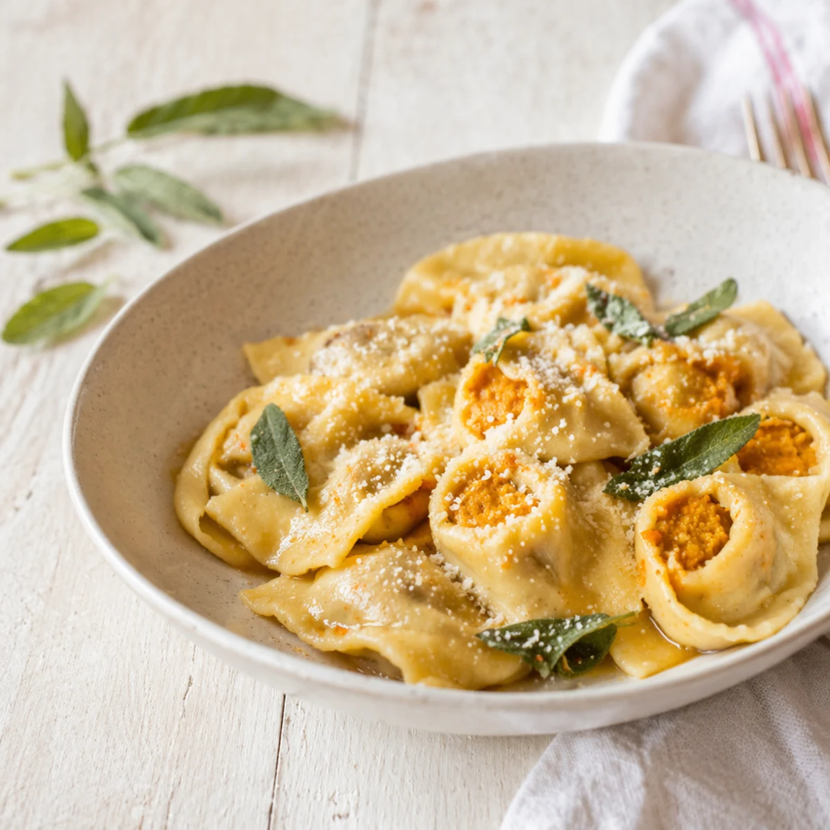Tortelli di Zucca e Amaretti : accord vin et mets parfait