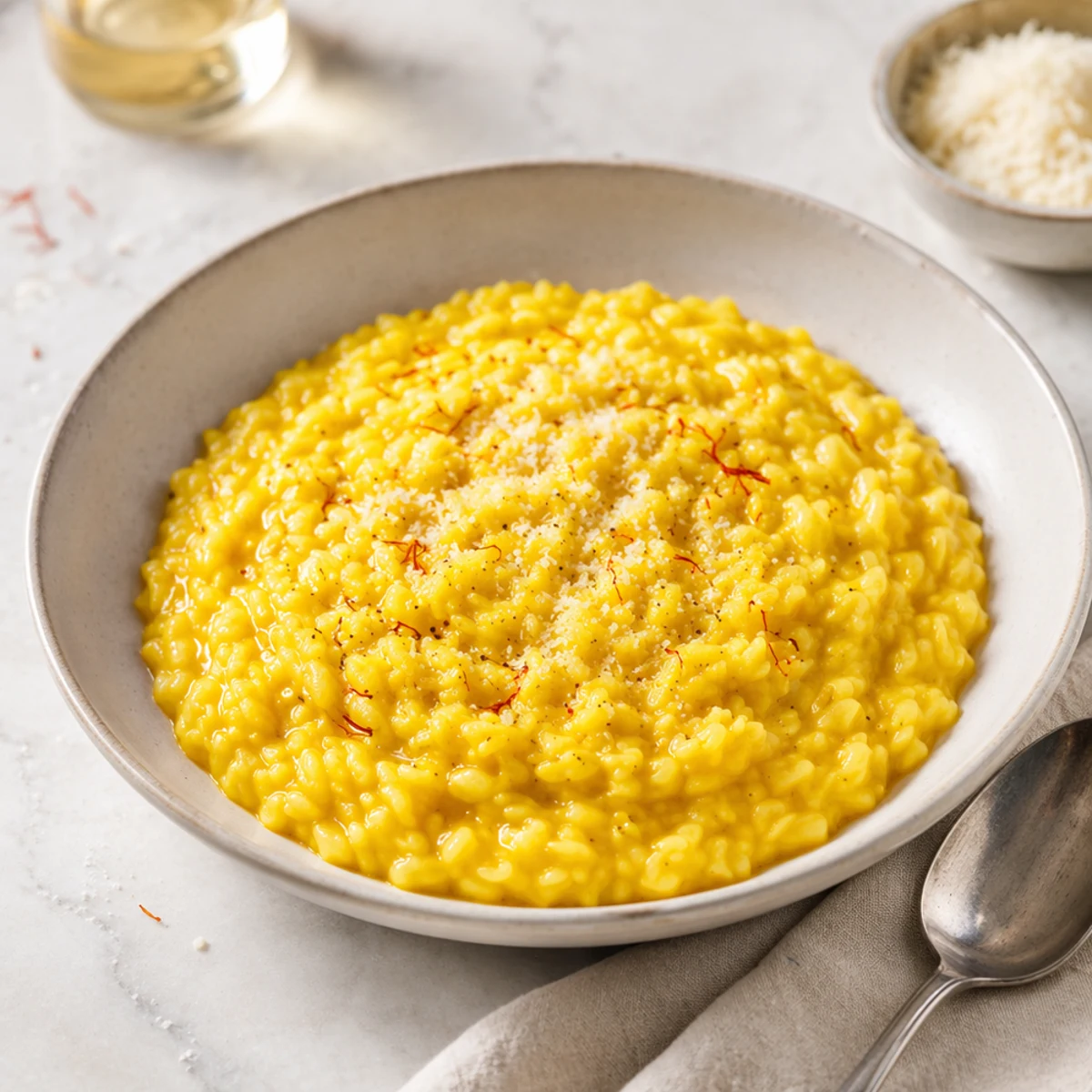 Die beste Weinempfehlung zu Safranrisotto mit Mittelwalder Safran