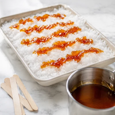Best Wine Pairing for Maple Taffy on Snow