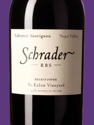 Cabernet Sauvignon RBS Beckstoffer To Kalon Vineyard