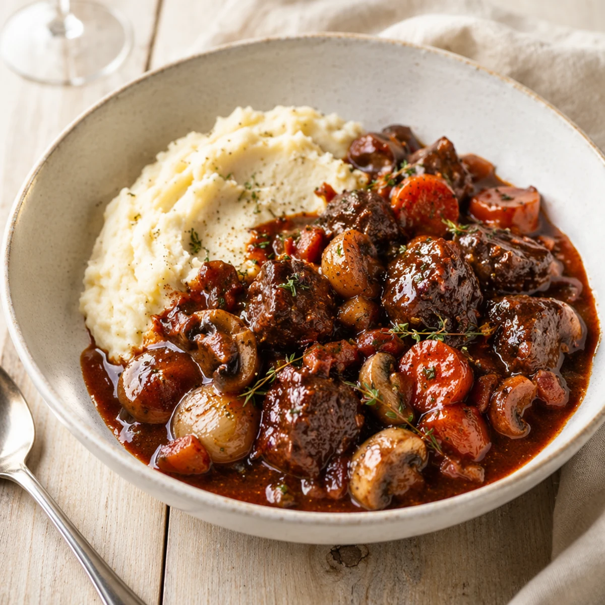 Beef Bourguignon Julia Child Style: Recipe & Wine Pairing