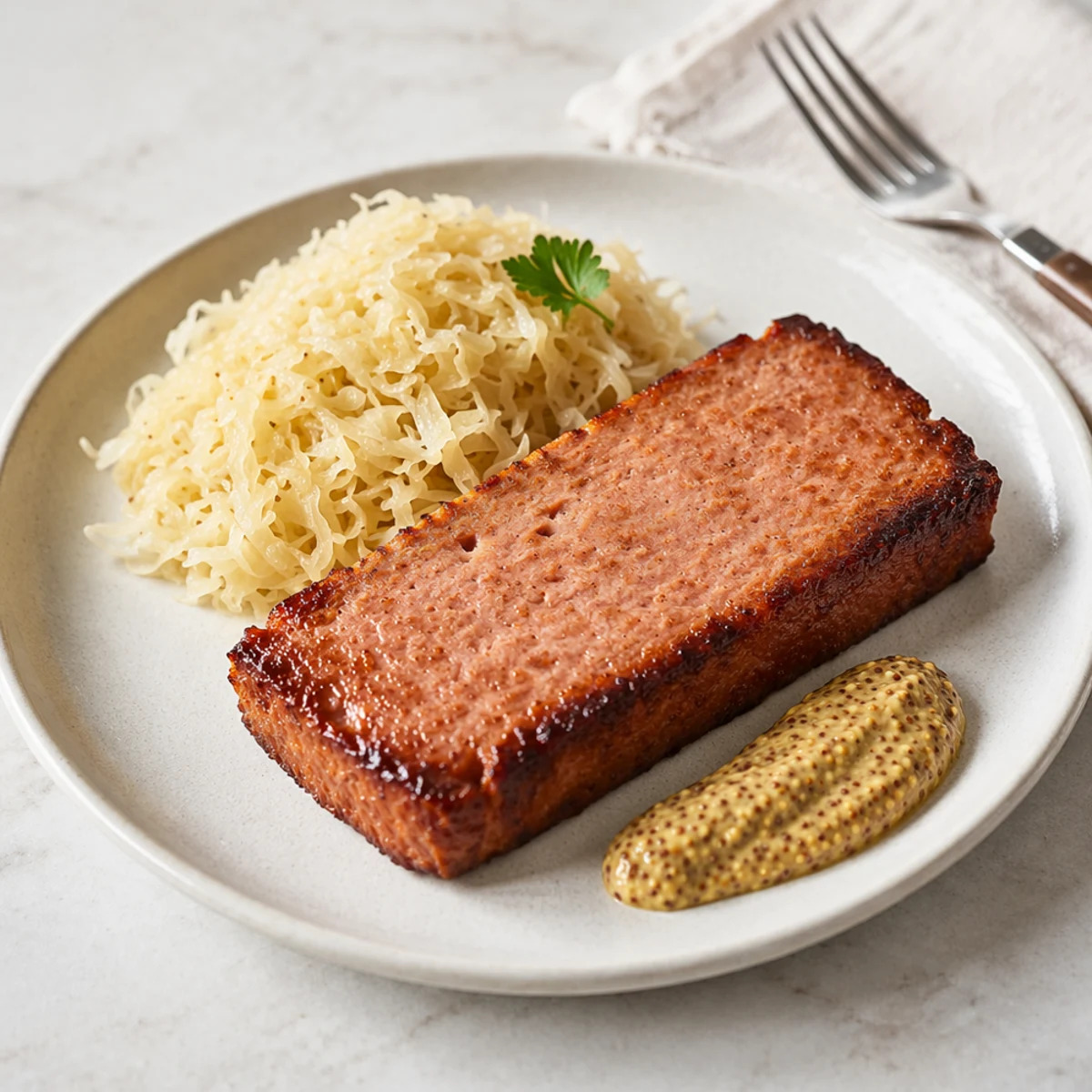Leberkäse mit Sauerkraut und Senf: Die besten Weine