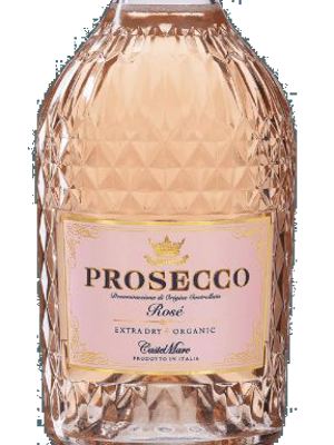 CastelMare Prosecco Organic Rosé Extra Dry
