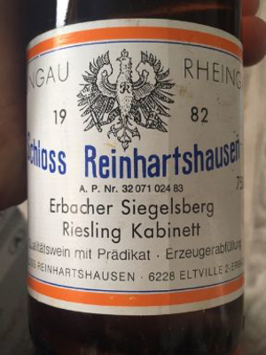 Erbacher Siegelsberg Riesling Kabinett