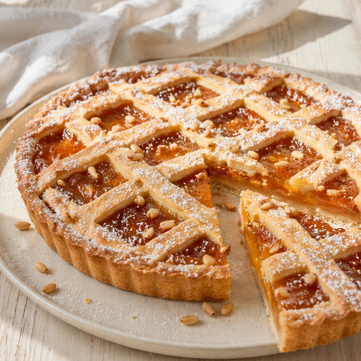 Torta della nonna: i vini migliori da abbinare alla crostata