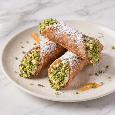 Best Wine Pairing for Sicilian Cannolo with Pistachio