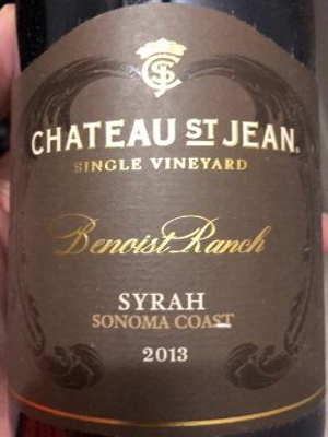 Benoist Ranch Syrah