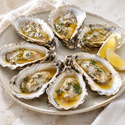 Best Wine Pairing for Oysters with Smoked Butter and Dill