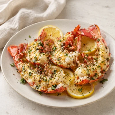 Recipe for Lobster with Lemon from Fjöruborð and Wine Pairing