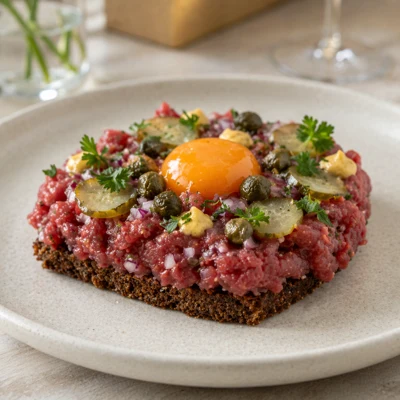 Abbinamento vino e cibo con Tatar Smørrebrød: ricetta e vini