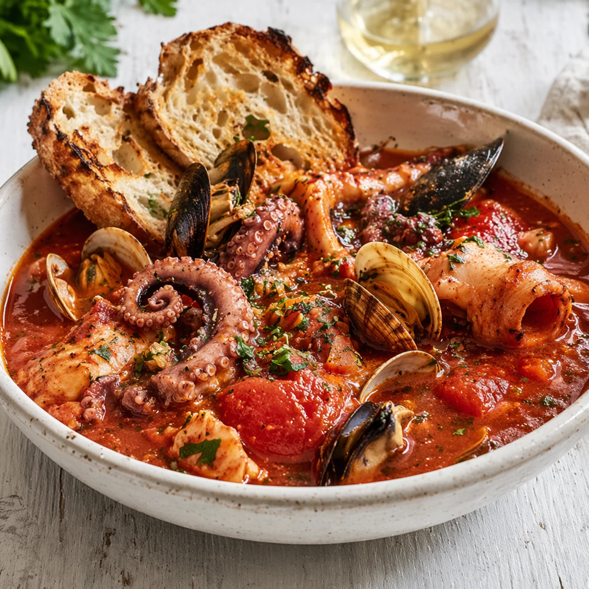 Vin pour Cacciucco alla Livornese : les meilleurs accords