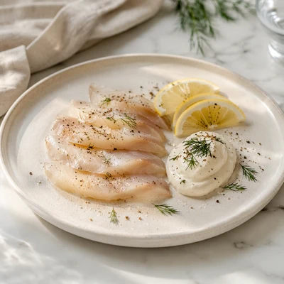 Best Wine Pairing for Lightly Salted Sturgeon with Horseradish and Dill