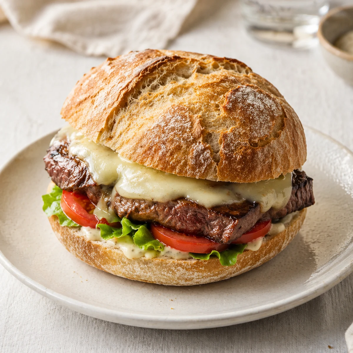Abbinamento vino e cibo: Prego no Pão com Molho de Alho e Queijo da Serra