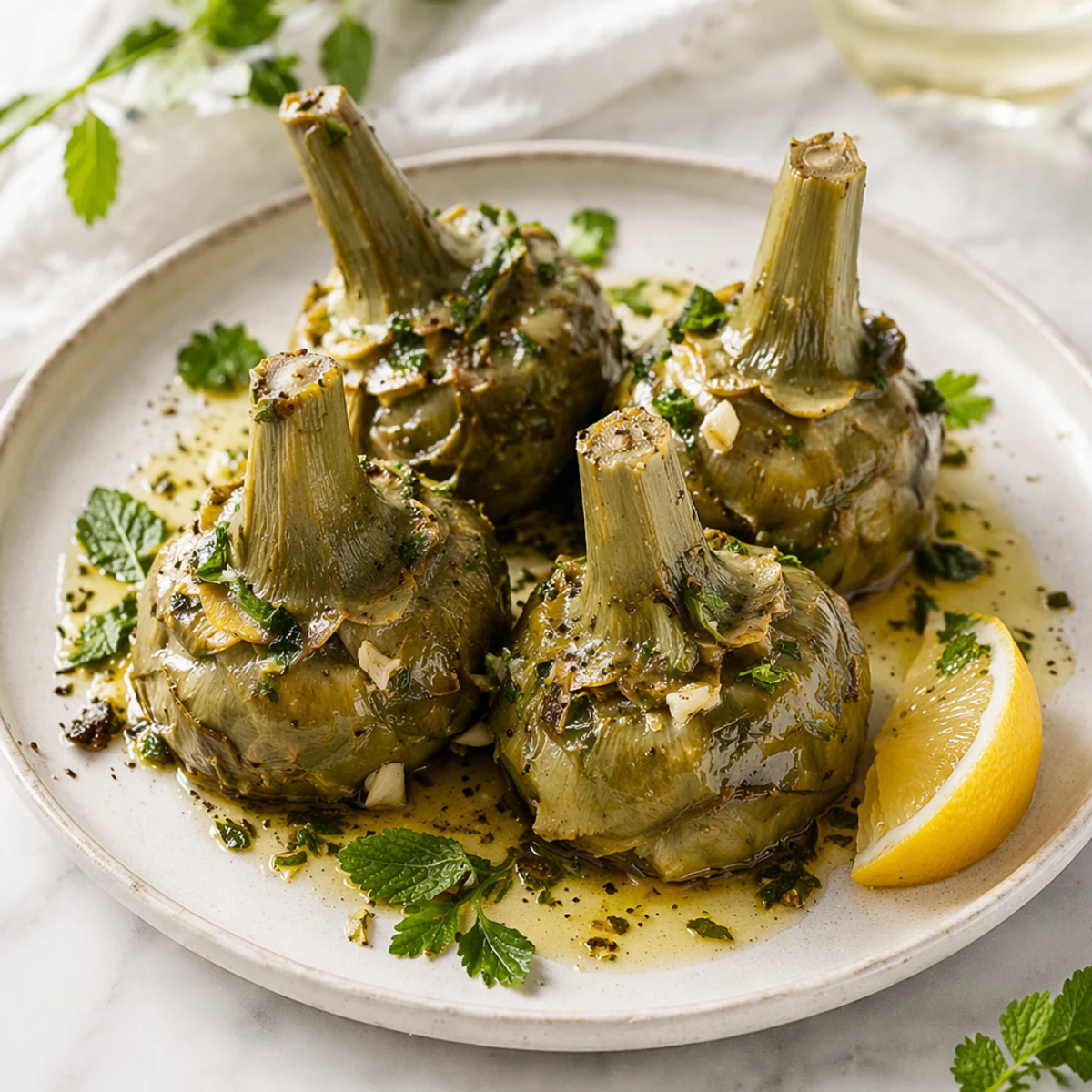 Roman-Style Artichokes Recipe & Perfect Wine Pairing