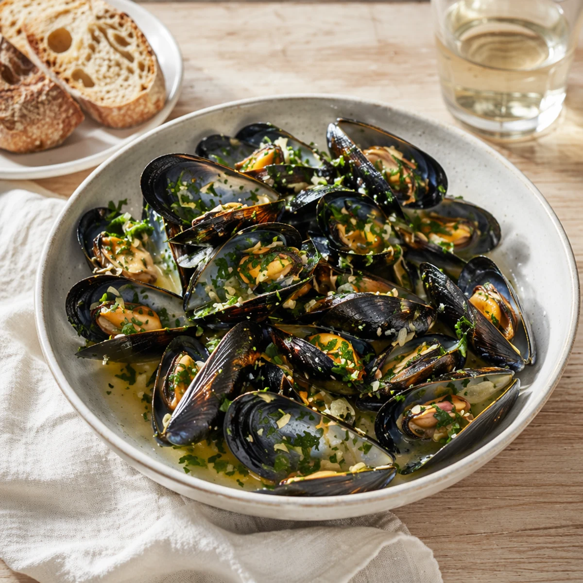 The Best Wine with Mussels Marinières: Fresh, Crisp Pairings
