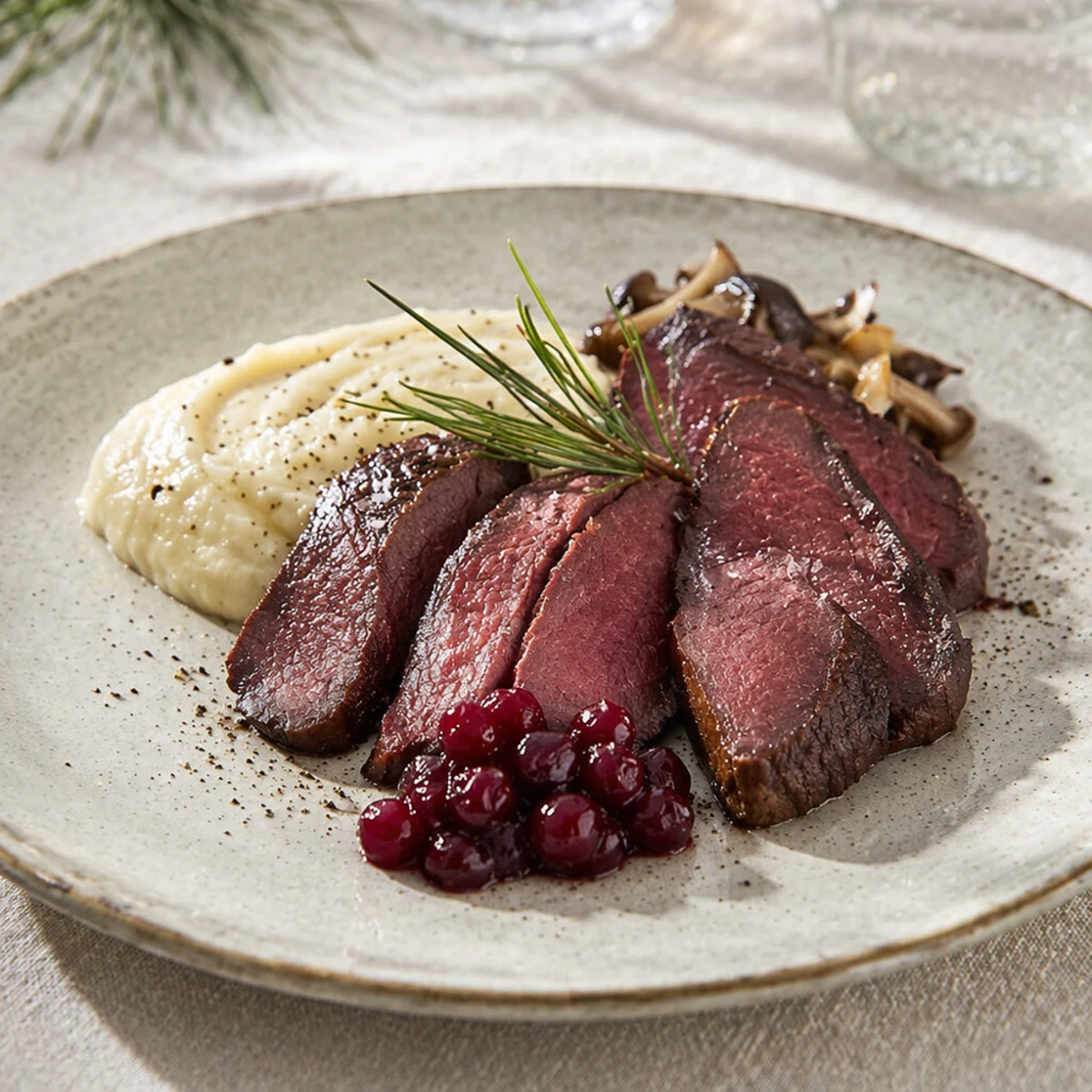 Best Wine Pairing for Smoked Reindeer Steak