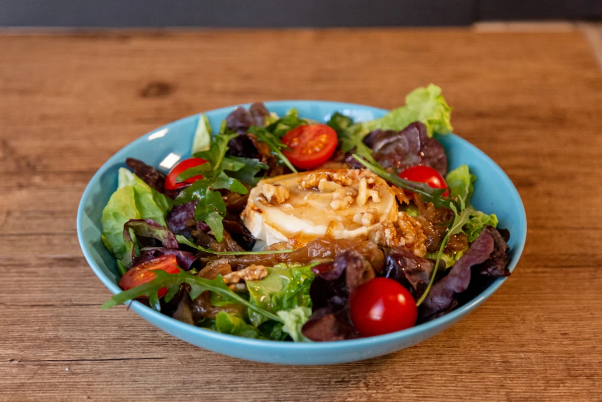 Best Wine with Warm Spinach Salad Goat Cheese Recipes