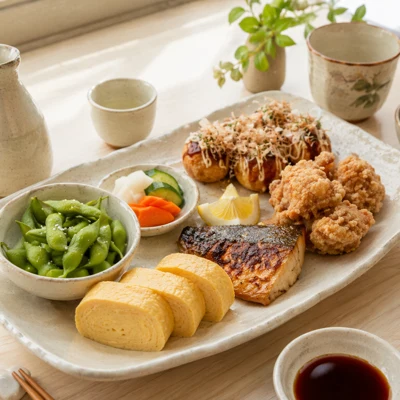 Abbinamento vino e cibo: il miglior vino per 居酒屋おつまみ盛り合わせ