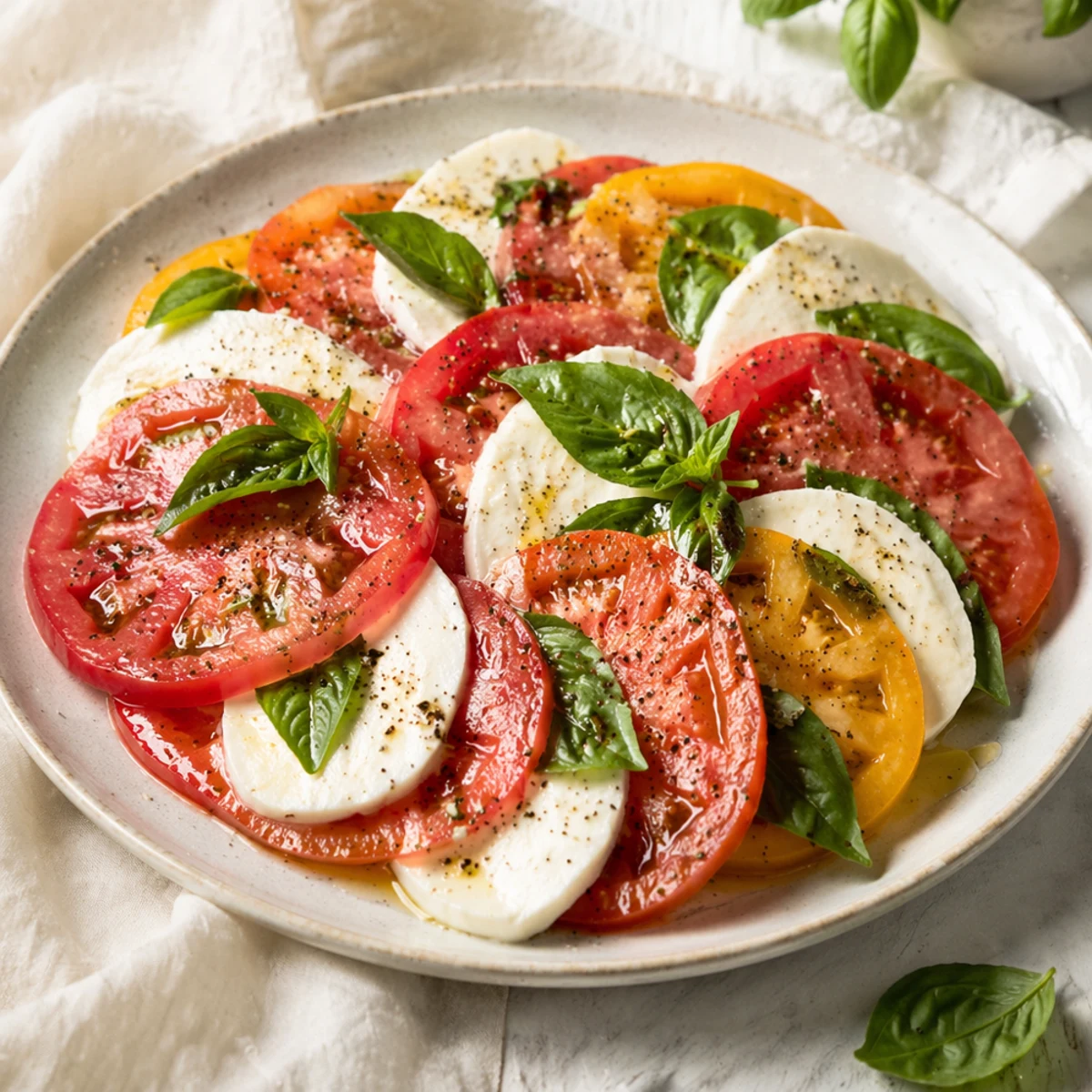 Tomato Passata & Tomato Mozzarella Salad with Basil Wine Pairing Guide