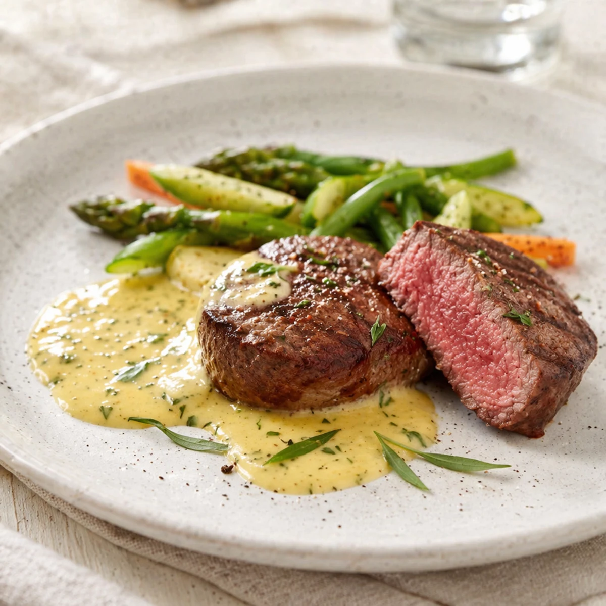 Filet pur sauce béarnaise : accord vin et mets parfait