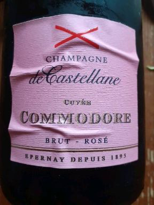 Cuvée Commodore Brut Rosé Champagne
