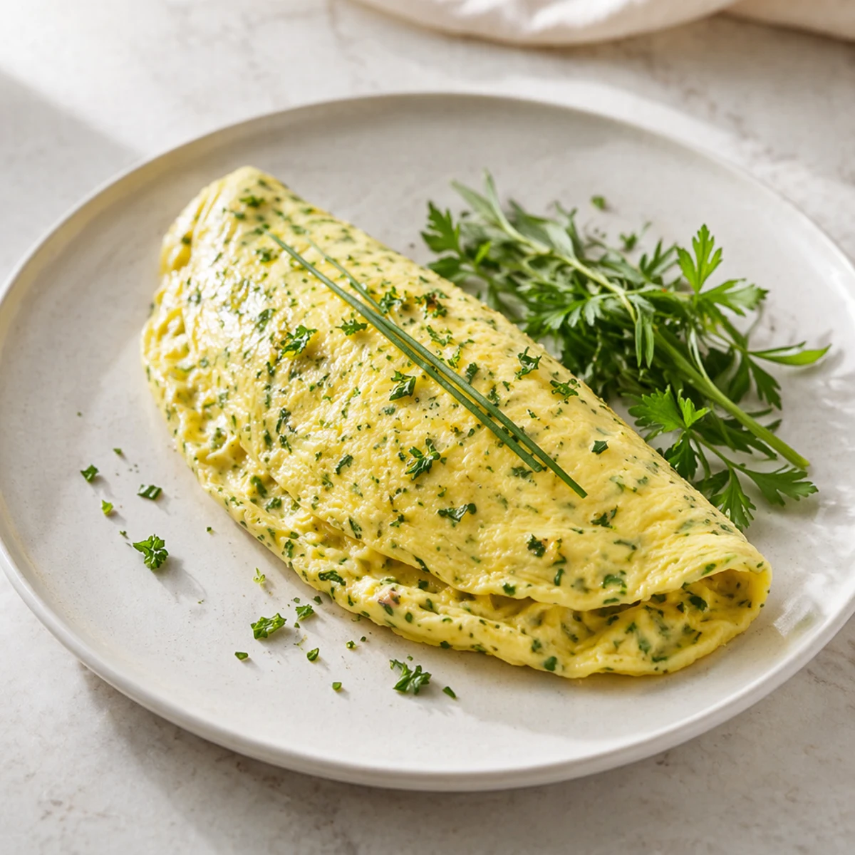 Wijn bij Omelette aux fines herbes: Recept & Perfecte Wijncombinatie