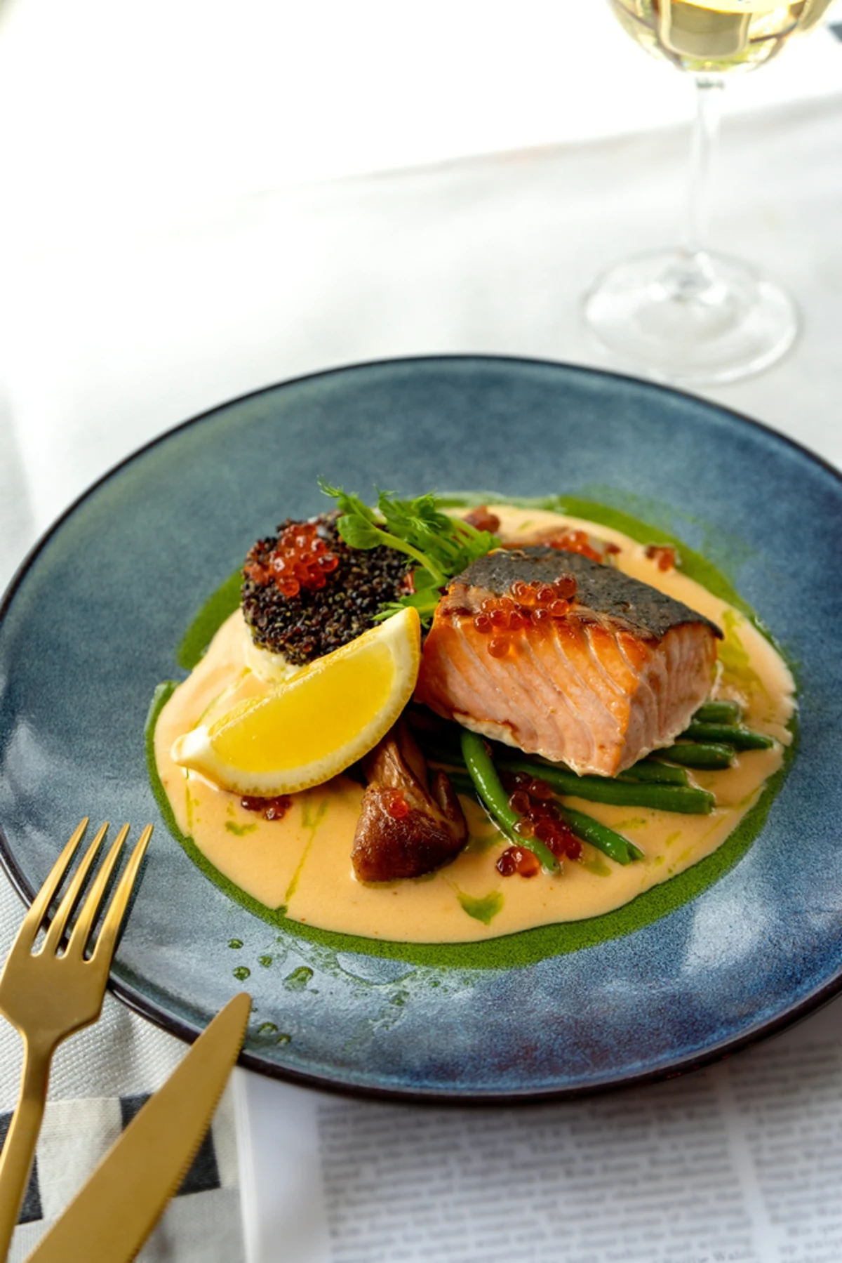 Best Wine with Salmon Fillet with White Wine Sauce
