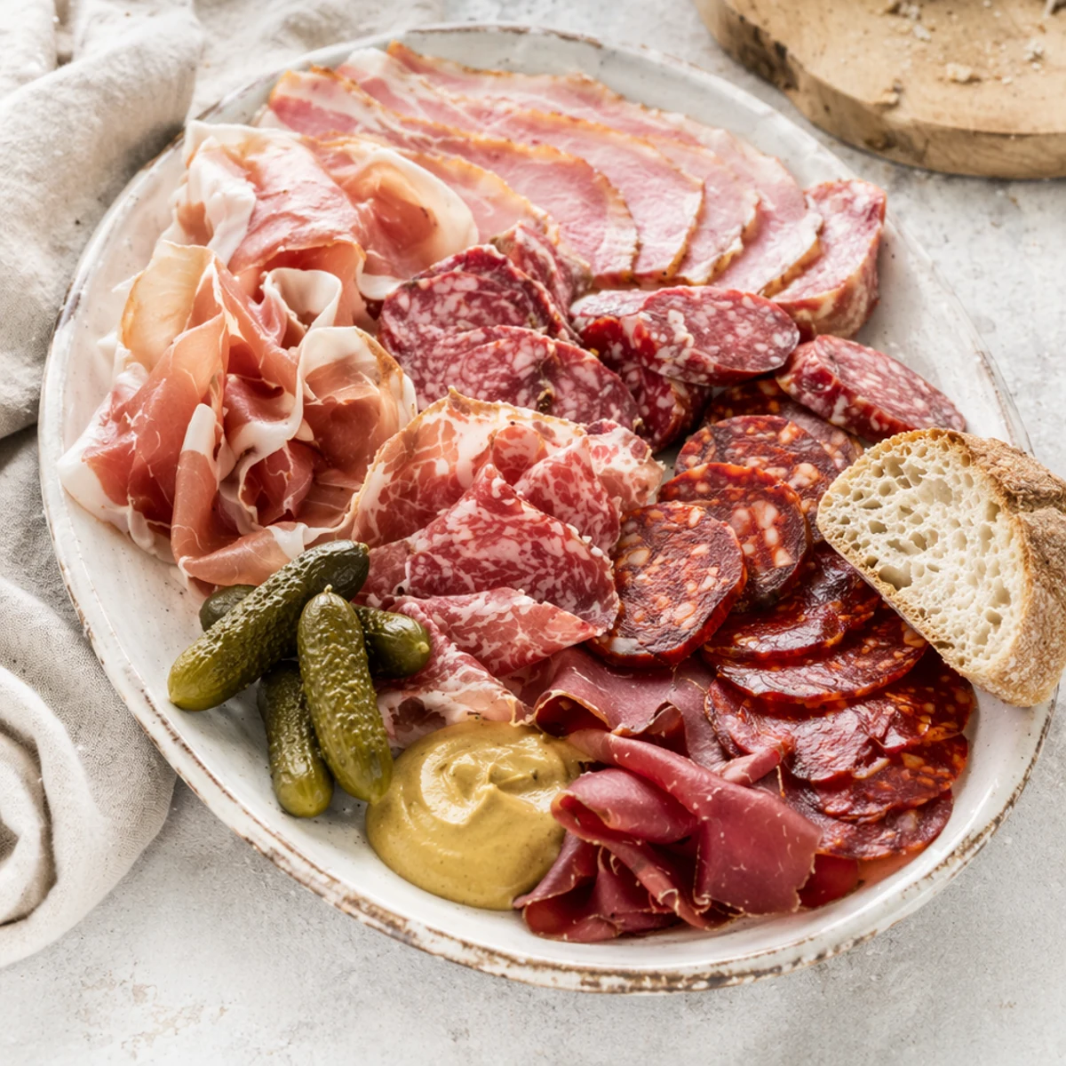 Abbinamento vino e cibo: vino per Salaisons assorties