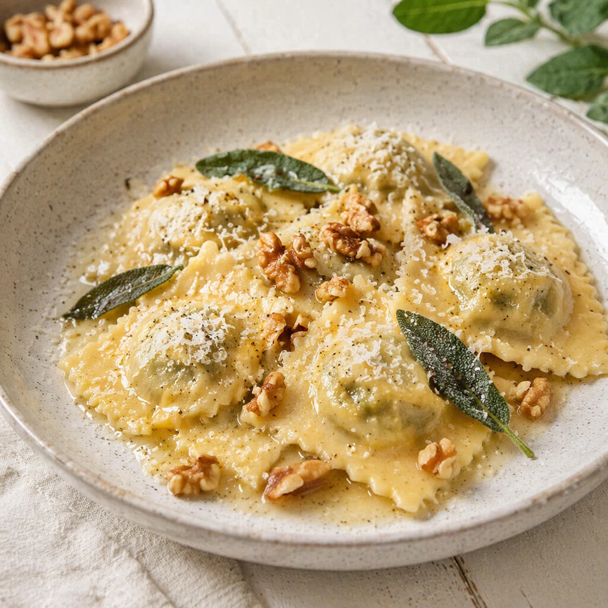 Ravioli di Ricotta e Spinaci: receita e harmonização vinho