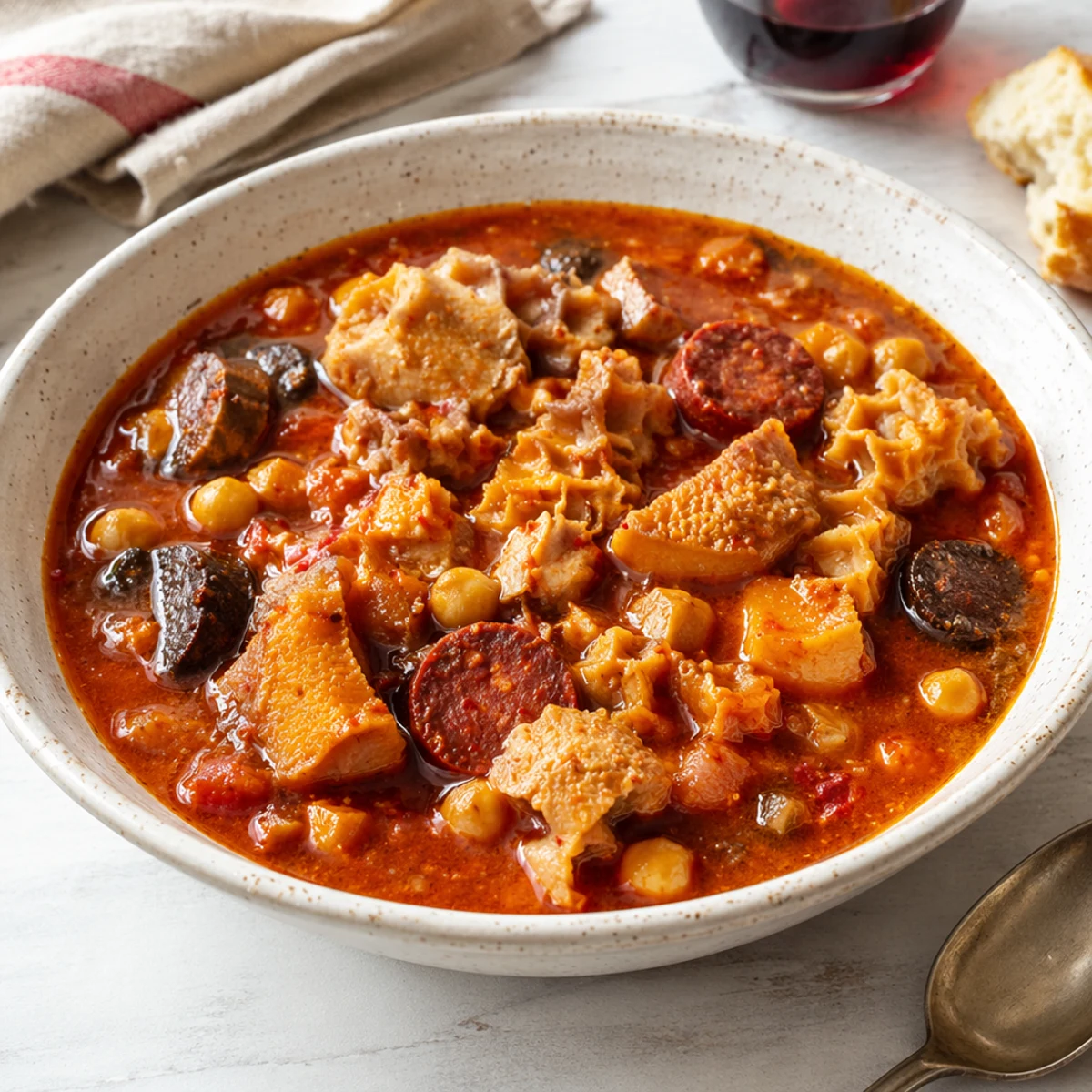 Wijn bij Callos a la Madrileña: de beste wijncombinatie