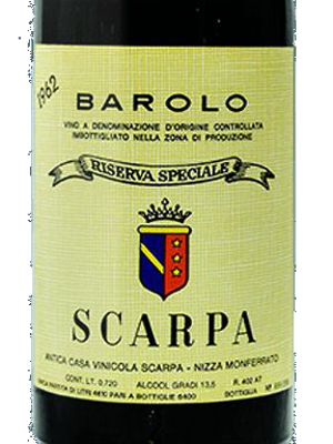 Barolo Riserva Speciale