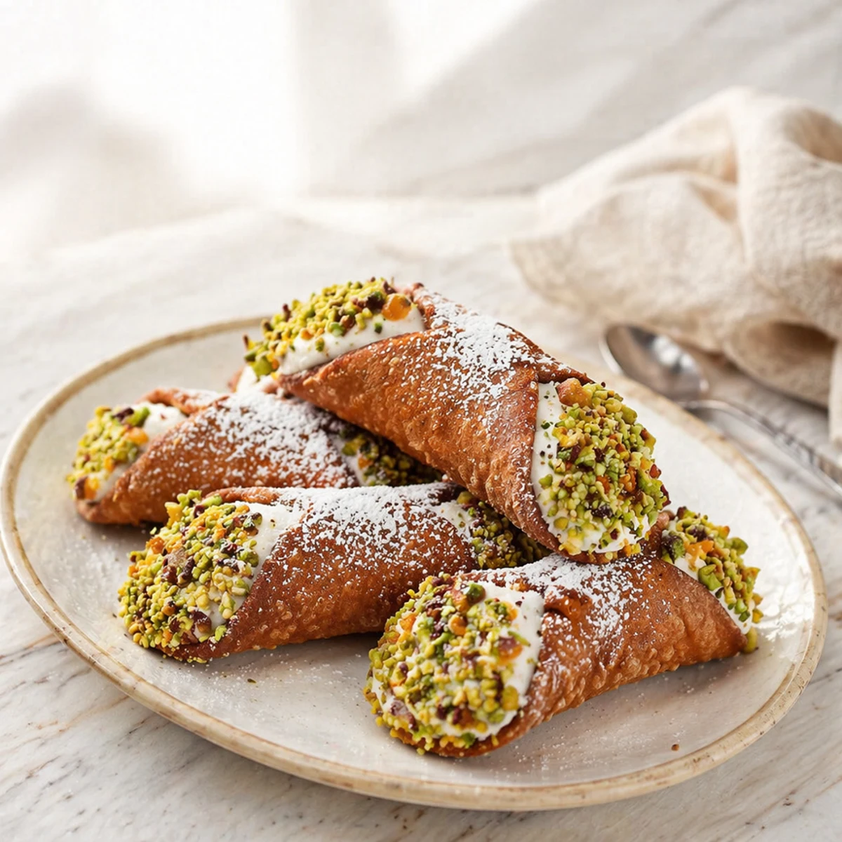Wein zu Cannoli Siciliani al Pistacchio: Das perfekte Pairing