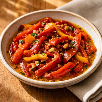Abbinamento vino e cibo: il miglior vino per Ensalada de pimientos asados