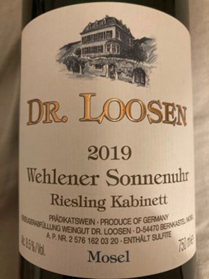 Dr. Loosen Wehlener Sonnenuhr Riesling Kabinett